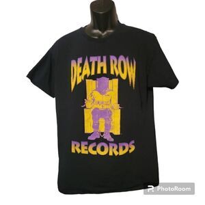 Death Row Records T-shirt Size Large